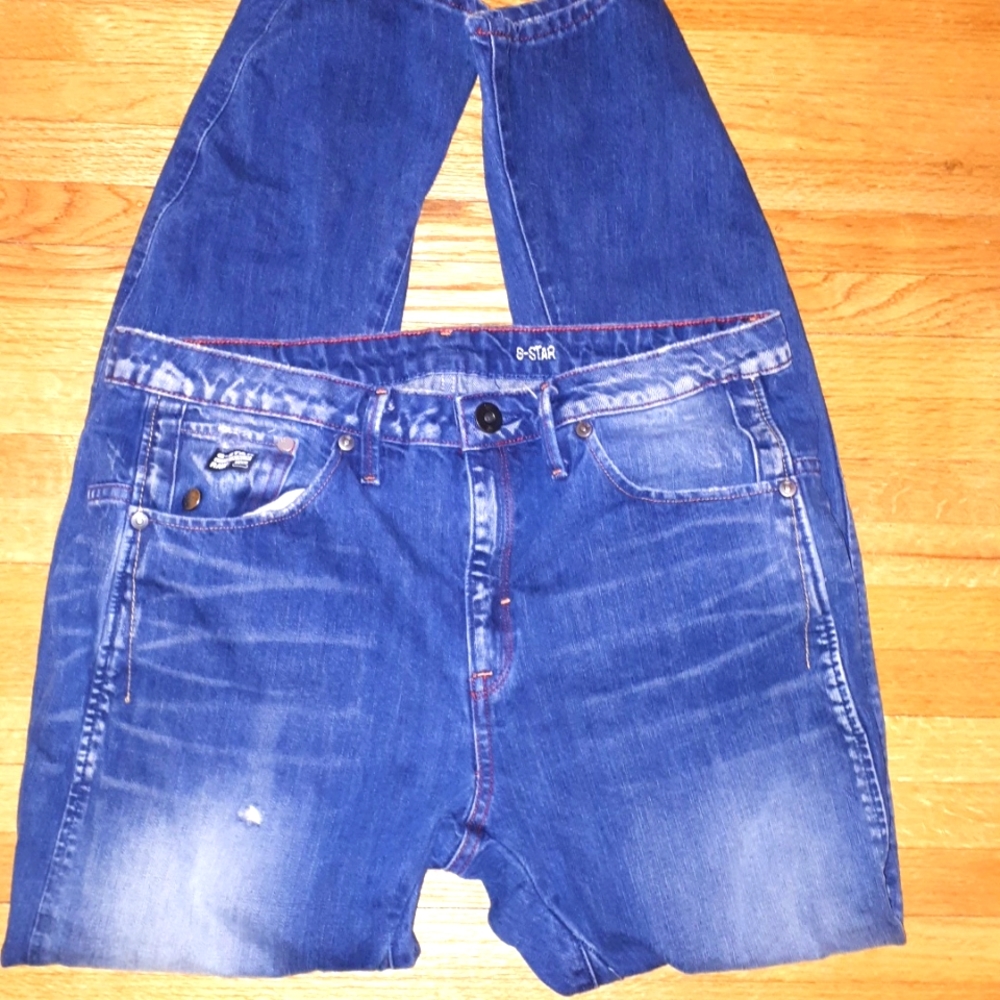 G-Star Jeans size 28 Distressed Ladies